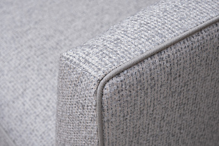 Диван Сорренто(Sorrento)(K) 230M трехм.раск c кантом,рогожка св.беж Santo1902-SECRU+Nev83 230*101*86_s2