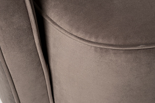 87YY-KRES-2182 SER Кресло вращающееся велюр серый 76*85*82см_s2