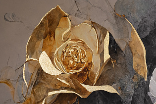 89VOR-GOLDEN ROSE Холст 
