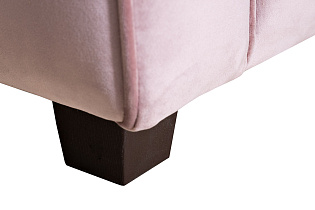 Диван Лорен(Loren) трехм.раскл с кантом,велюр пыльная роза Н-Йорк40_s2
