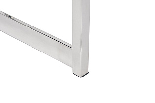 GY-B8216-BL Стул барный, велюр черный/хром  49*55*85см_s2