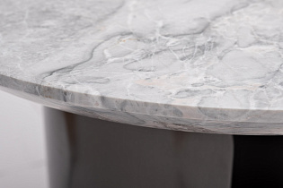 57EL-79702 Стол журнальный натур.серый мрамор d 60*50см_s2