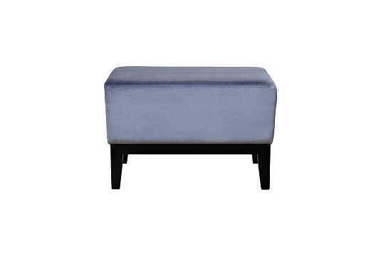 Банкетка Стелла(Stella) 60 прямоугольная синяя Velv-Sin 60*38*40см_s2