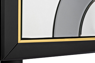 KFG122 Консоль 2 ящика зеркало двухцветное 120*42*75см_s2