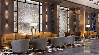 Меблировка ресторана <br>в апарт-отеле «Snega» на Красной поляне 2(превью)