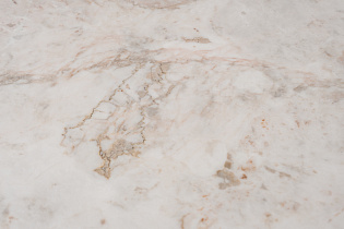 57EL-10082 Стол журнальный натур.белый мрамор Касс Белый (Cass White) d 105*37см_s2