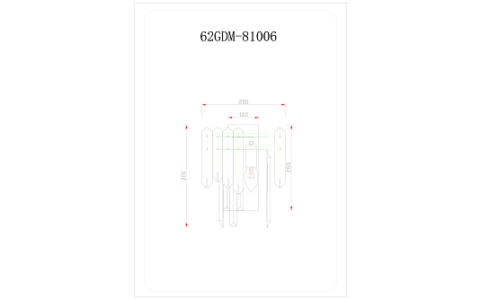 62GDM-81006  Бра Виктория (Vittoria) S золото 20*34см_s2