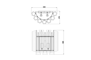 20MB3451-2 Бра 33*17*33см_s2