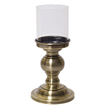 2K10178BR Подсвечник 13*29,5см, цвет бронзовый_s2