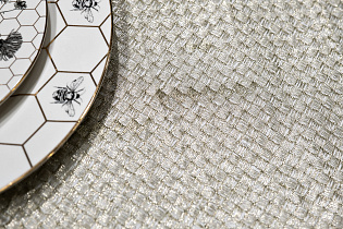 70SW-19002 Текстильная подставка Брасс бежевая 30*45см_s2