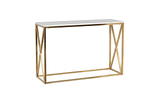 47ED-CST023GOLD Консоль Bianco Namibia иск.мрам/мат.зол120*40*78_s2