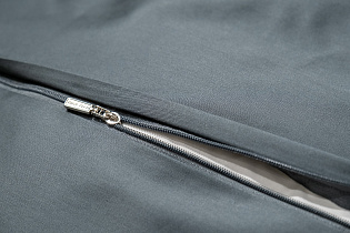 130HB-00051 Пододеяльник сатин зеленый  200*220_s2