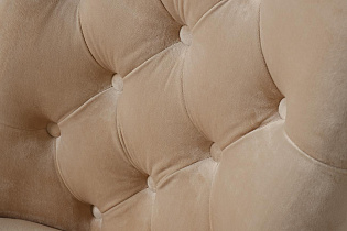 76AR-6210GOLD-BG Стул велюр бежевый/матовое золото 65*61*93см_s2