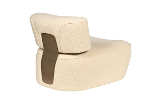 58DB-23052 Кресло ткань букле бежевое 85*79*69см_s2