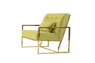 102AN-KRES-905-OLI Кресло Locarno, велюр оливковый 81*84*91см_s2