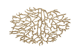 69-21391 Блюдо декор. металлич.