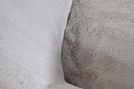 48MY-2636 GRE Кресло искусственный мех серый 76*83*79см_s2