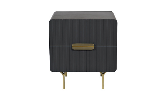 40AD-CB0005A Тумбочка серая 50*41,5*56 см_s2