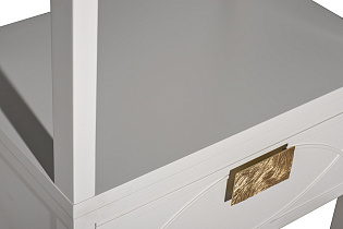 151SV-000017 Шкаф-витрина открытый бежевый 60*158*40см_s2