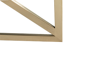 30C-20140 Стул велюр шенилл серый/браш.золото 49*65*99см_s2