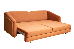 Диван Треви(Trevi) 230М(К) трехм раскл с кантом терракотовый Colt006 232*103*88см_s2