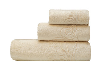 145ERT-00609 Полотенце Лирика модал экрю 50*90_s2