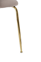 30C-301-1G BG Стул велюр бежевый, мет.ножки 50*53*77см_s2