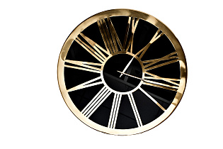79MAL-5876-53 Часы настенные цвет чёрный/золото d53см_s2 1 (превью)