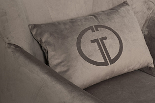 Кресло Сиена(Siena) велюр серый Триумф17 83*82*93мм_s2