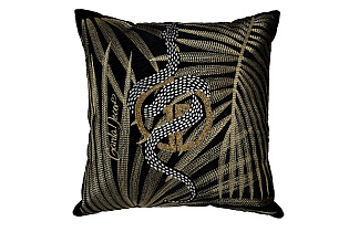 70SW-38056 Подушка с бисером, стеклярусом и вышивкой 