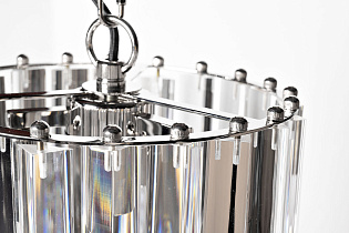 91GH-3503 Люстра потолочная, хром, акрил  d.25*h.48см_s2