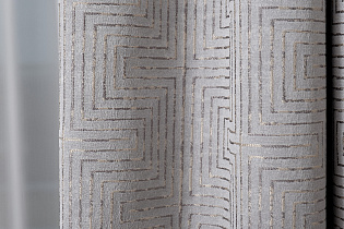 121GD-00005 Портьера Глянец (Gloss) сер 275*260_s2