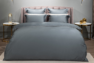 130HB-00051 Пододеяльник сатин зеленый  200*220_s2