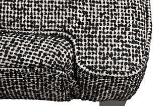 Стул Элегантный(Elegante) рогожка золото/черный Santo302-CHZOL 56*65*101см_s2