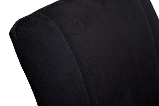 30C-DX-2091 BLK Стул барный велюр черный 42*53*88см_s2