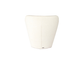 30C-13750 Кресло букле белое 73*69*73см_s2