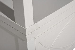 151SV-000017 Шкаф-витрина открытый бежевый 60*158*40см_s2