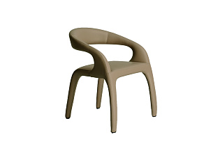 160KD-57100 Стул обеденный экокожа бежевый 59*59*75см_s2