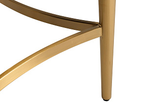 19-OA-6432 Стол журнальный со стекл.столешниц. под мрамор d55*60_s2