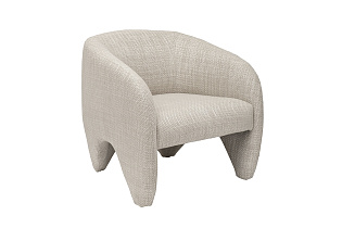 ZW-23081 Кресло Мольвено (Molveno) белое 76*78*72см_s2