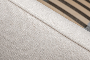 Кровать Palazzo 180 без мех.шенилл экрю Natur Ecru 215*240*90см_s2