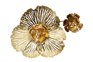 37SM-0851-A   Настенный декор Цветы 45,7*57,2*6,4см_s2