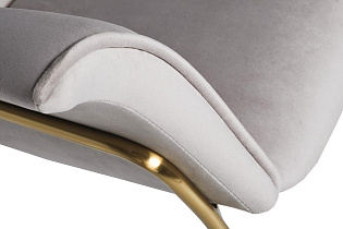 30C-1127-Z GRE Кресло велюр светло-серый 71*58*87см_s2