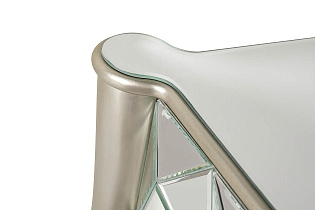 KFC662 Тумба зеркальная, 2 ящика  59*42*58см_s2