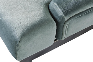 76AR-6210-MT Стул велюр мятный/темный хром 65*61*93см_s2