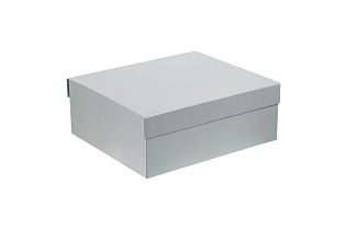 10860.10 Коробка подарочная Май Варм Бокс (My Warm Box) 41*35,4*15,3см, серебристая_s2