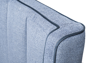 Кровать Odry c подъем.мех. шенилл синий Natur Sin 206*220*120_s2