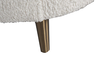 48MY-1289-L CRE Диван двухместный иск.каракуль крем.181*87*71см_s2