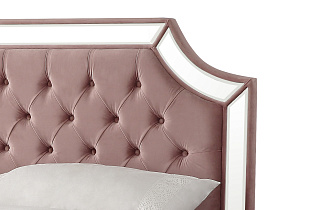 N-BD1894B PI Кровать с зерк.вставками пепельно-розов.214*192*127_s2 3 (превью)