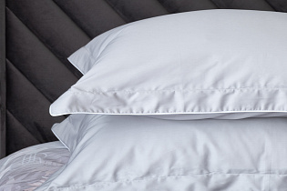 130HB- PC7070-NAV SER Комплект наволочек сатин серый 70*70(2шт)_s2